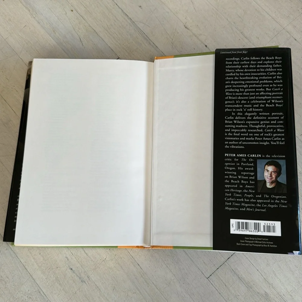 “Catch a Wave - Beach Boys’ Brian Wilson hardcover by Peter Ames Carlin - Picture 8 of 8